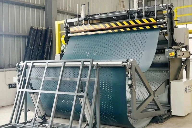 Space utilization rate increased by 100% | Fully automatic rolling and packaging machine achieves dual upgrade of sponge storage and logistics